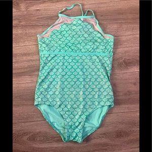 Justice Mermaid Green Bathing suit 🩱